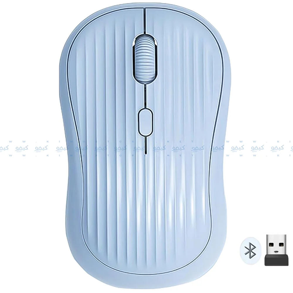 Gigamax Plus GM-16 Dual Mode Rechargeable Bluetooth Wireless Mouse 3200Dpi - Image 3
