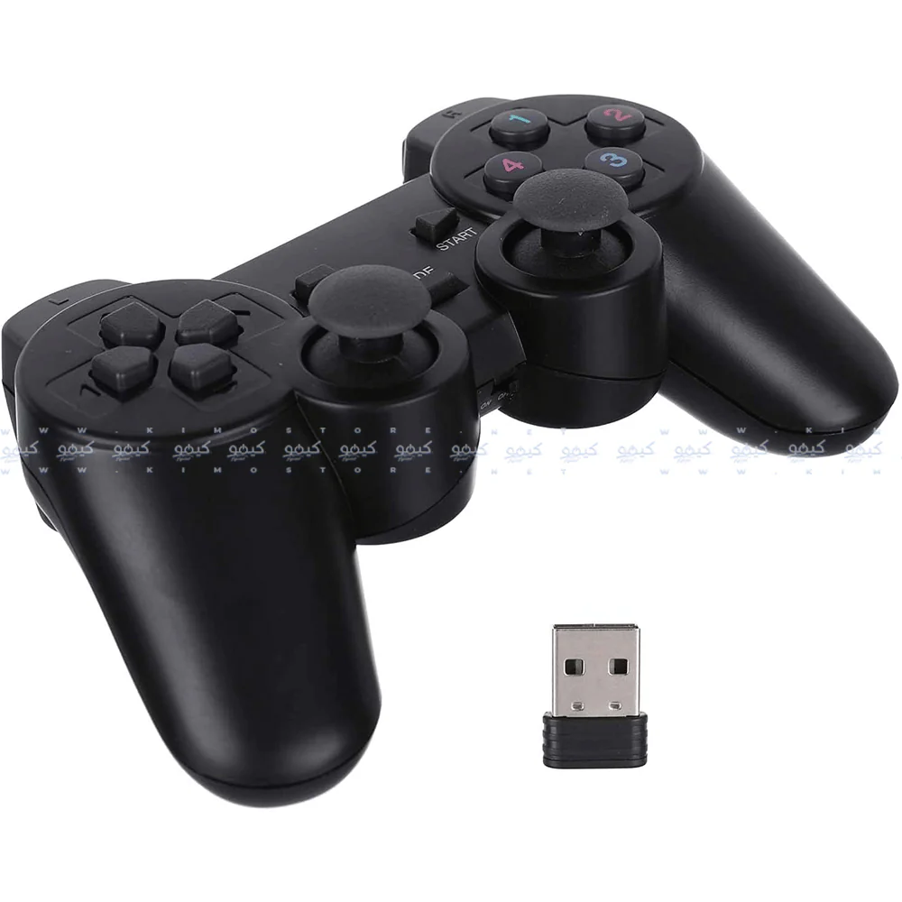 GM 7070 Double Wireless Gamepad With Analog - Image 2