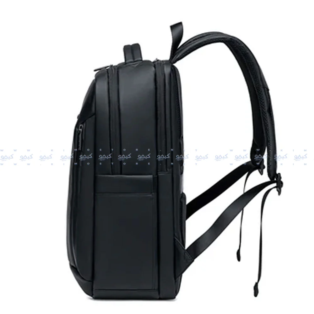 Golden Wolf GB00731 Laptop Backpack - Black - Image 4