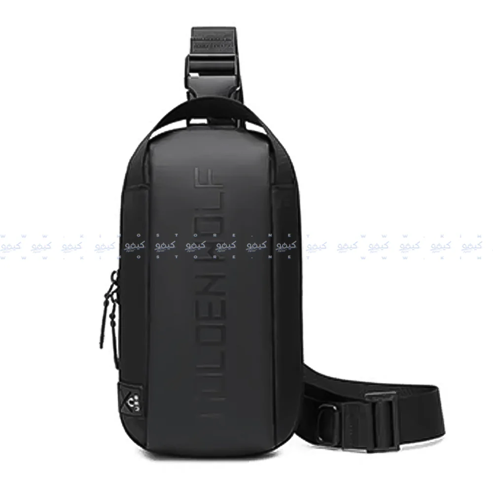 Golden Wolf GXB00131 Crossbody Bag - Black
