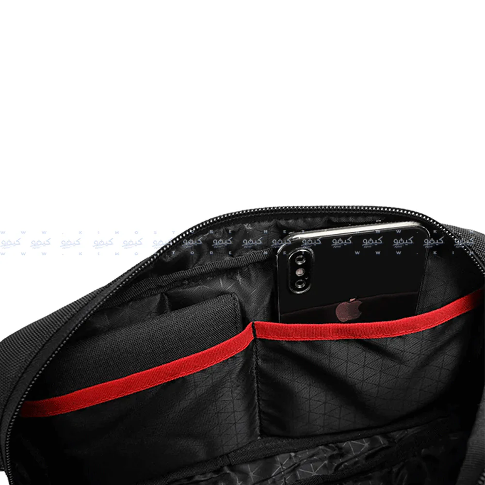 Golden Wolf GXB00131 Crossbody Bag - Black - Image 12