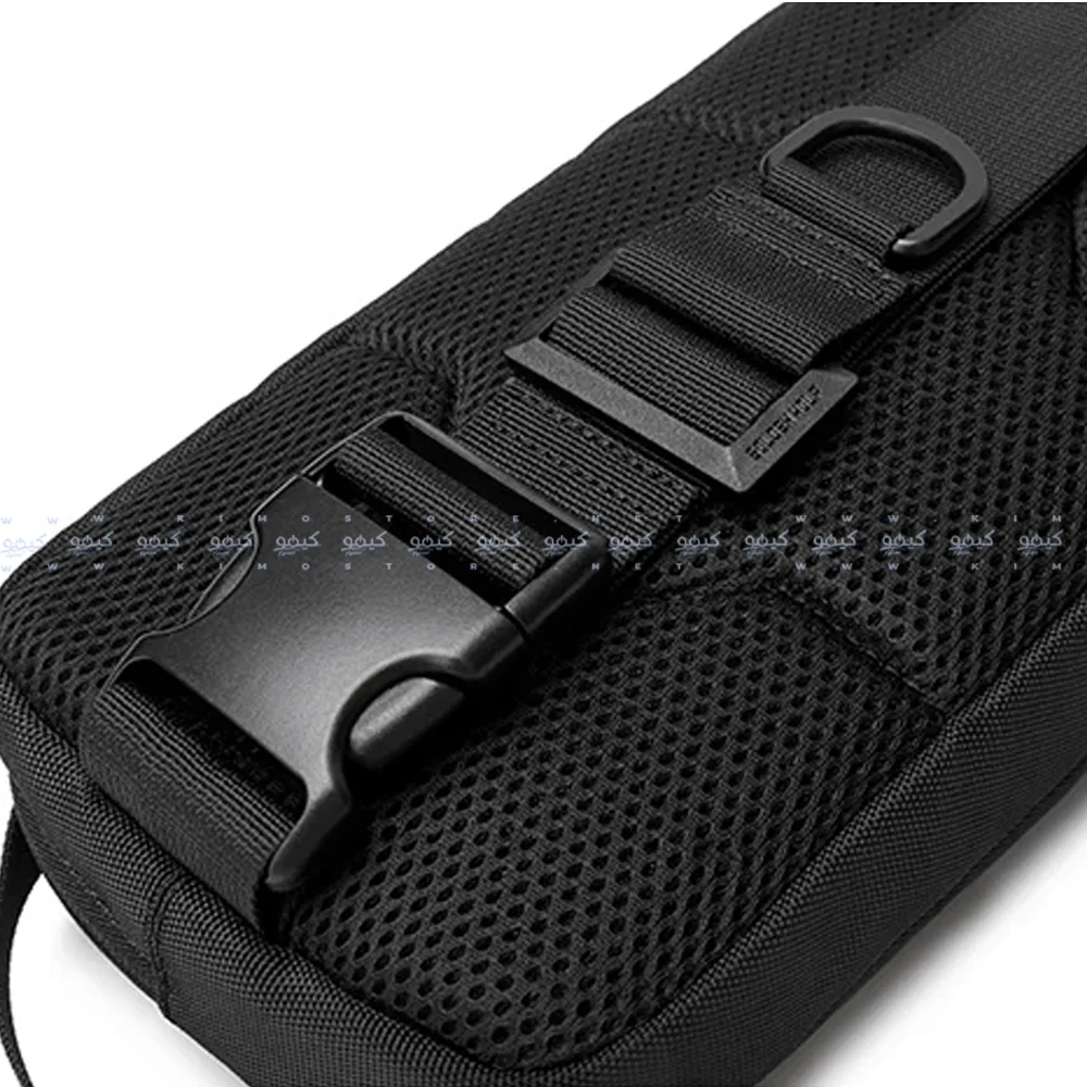 Golden Wolf GXB00131 Crossbody Bag - Black - Image 13