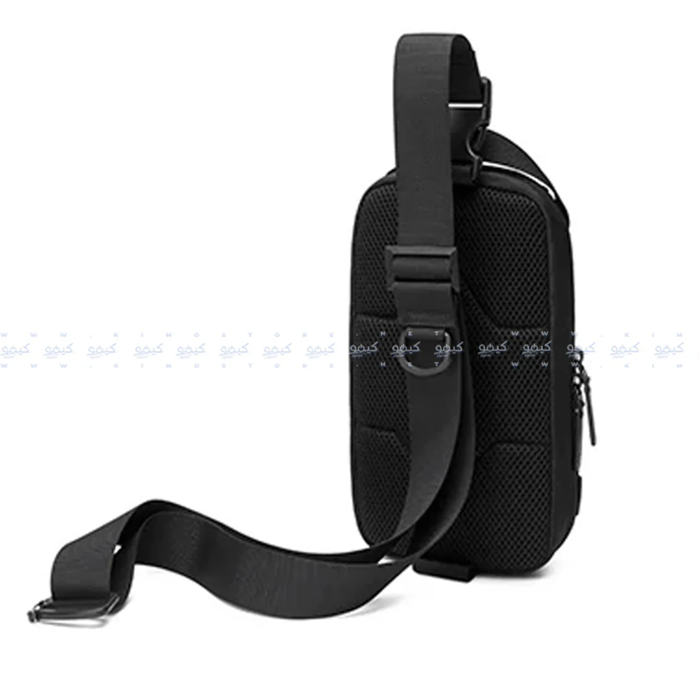 Golden Wolf GXB00131 Crossbody Bag - Black - Image 4