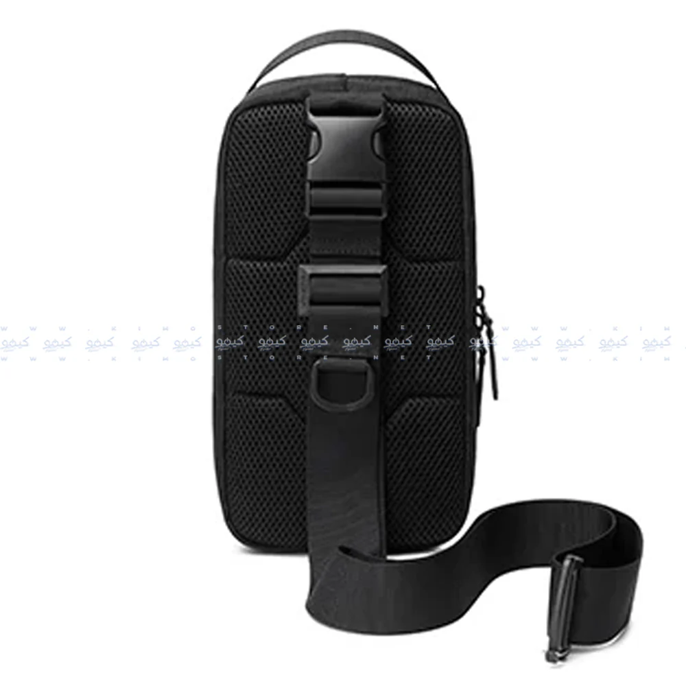 Golden Wolf GXB00131 Crossbody Bag - Black - Image 5