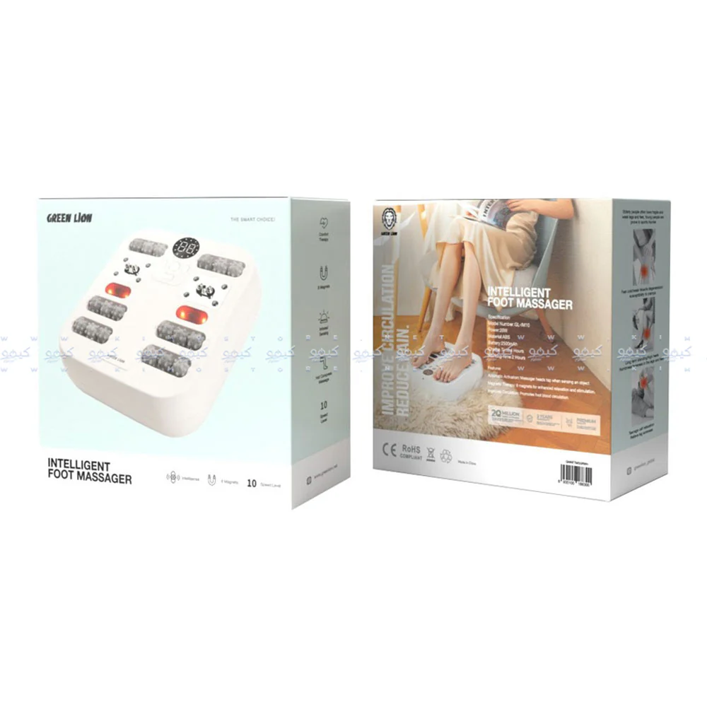 Green Lion Foot Massager GL-IM10 GNINFTMSGRWH 20W - Image 3