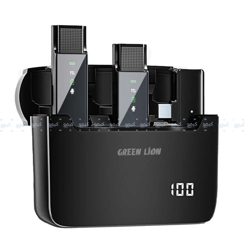 Green Lion GN4N1MICTCBK Type-C Quad Channel Wireless Microphone System - Image 2