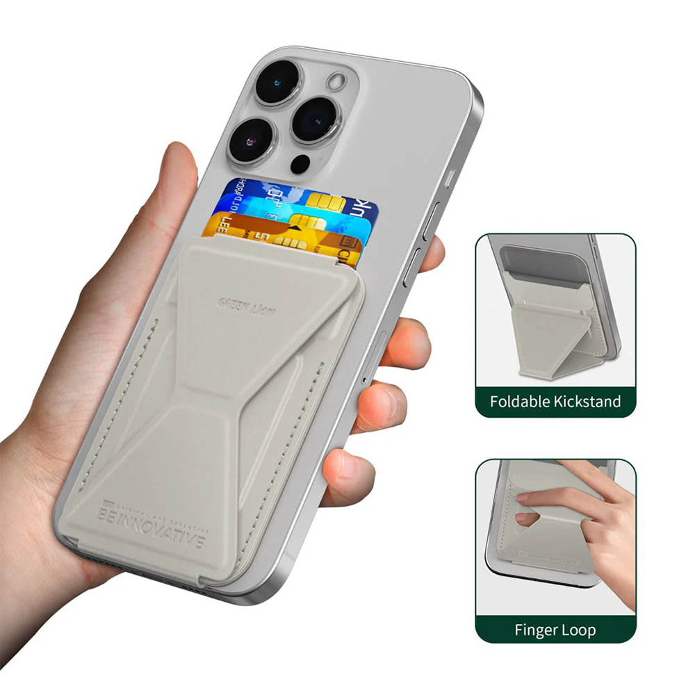 Green Lion GNMGWALLTM Magnetic Wallet - Titanium - Image 2