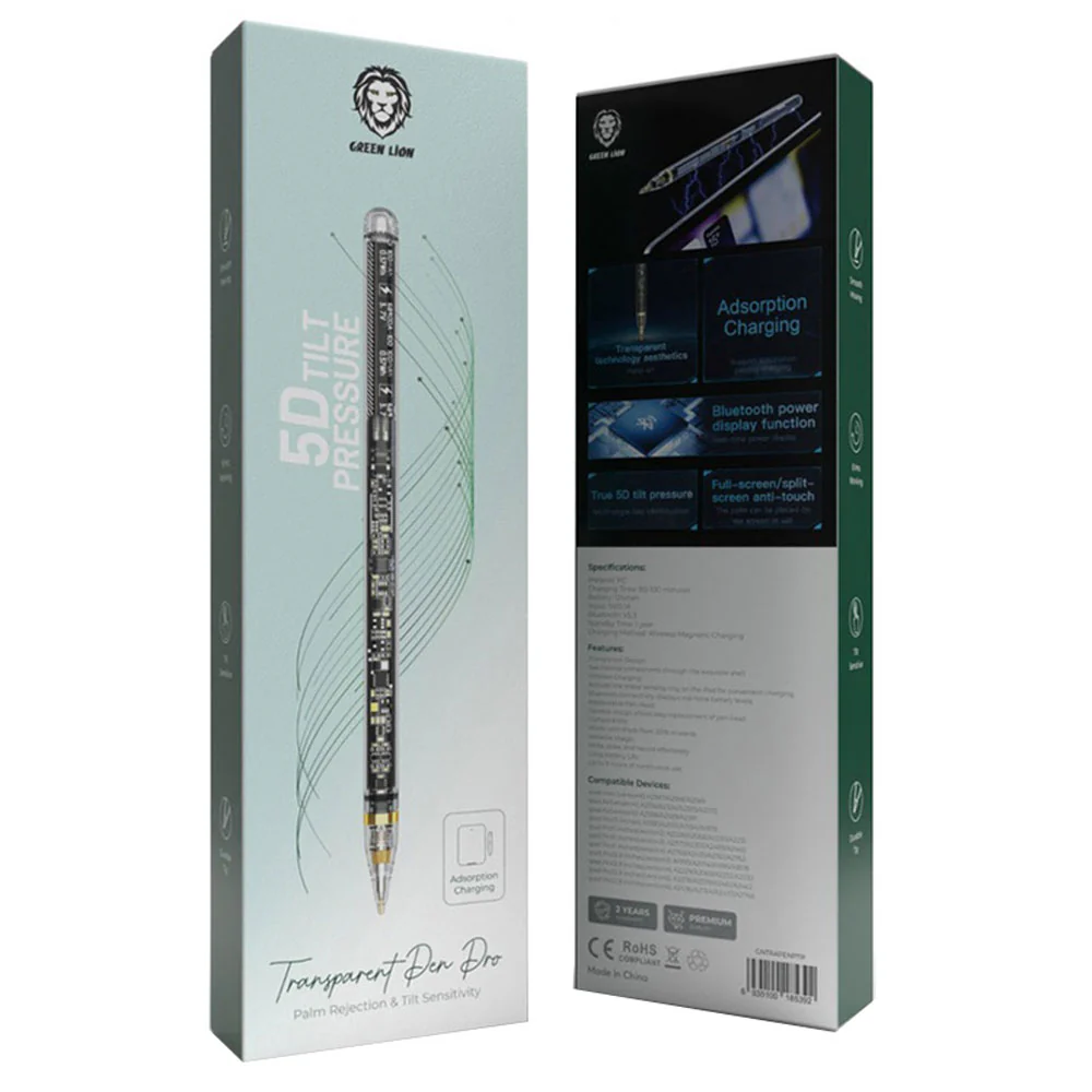 Green Lion GNTRAPENPTP Transparent Pen Pro - Image 3