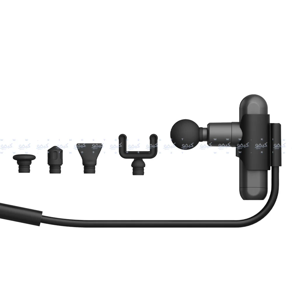 Green Lion Long Handle Massage Gun GL-FG2 GNLHMASGUNBK 1000mAh 4V - Black - Image 2