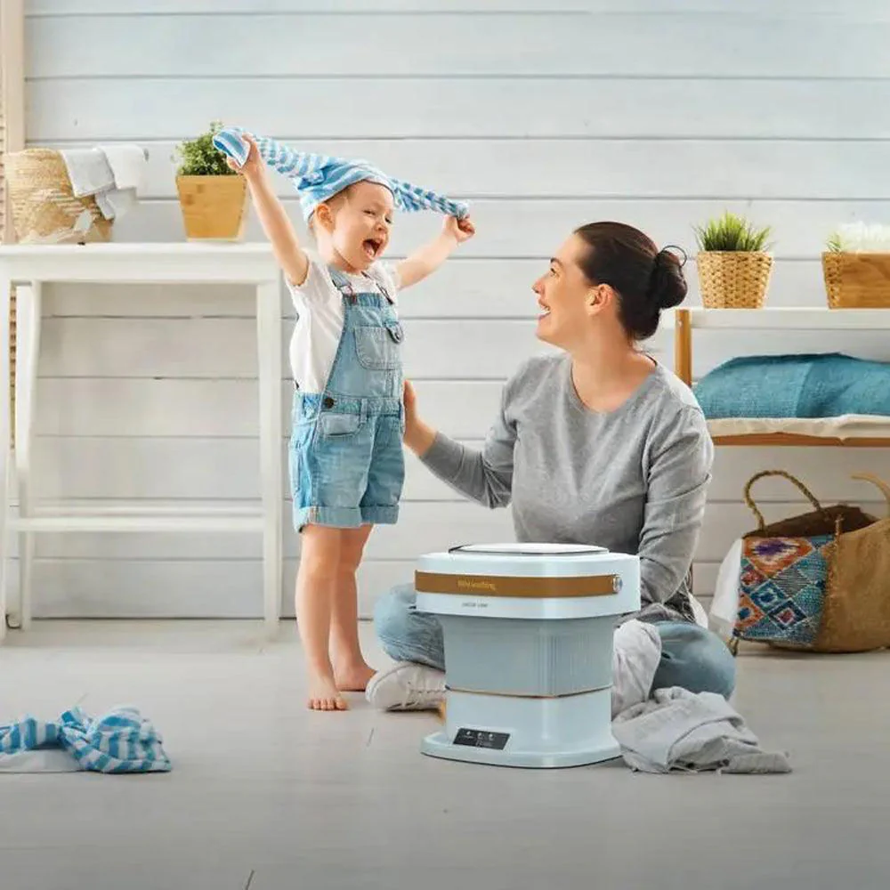 Green Lion Portable Washing Machine GNPRTWM6LBL 6L 36W - White - Image 4