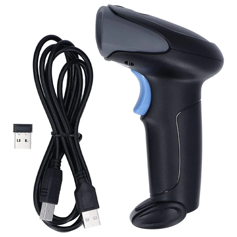 Gsan GS-10W Wireless Barcode Reader - Black - Image 6