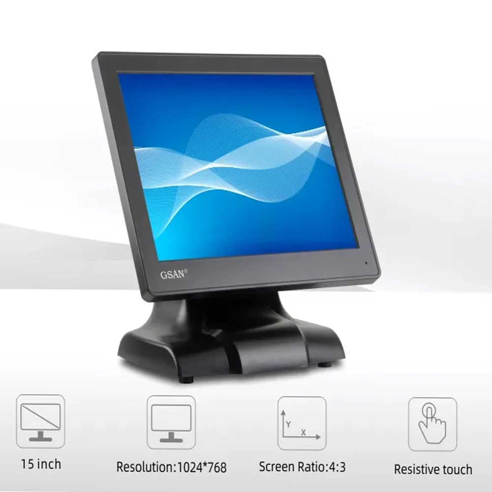 Gsan GS-1530II 15 Inch LCD Touchscreen Monitor - Image 7