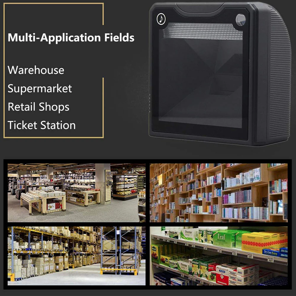 Gsan GS-7000 Barcode Reader - Black - Image 3