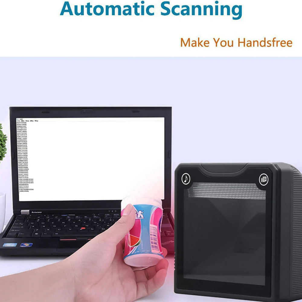 Gsan GS-7000 Barcode Reader - Black - Image 4