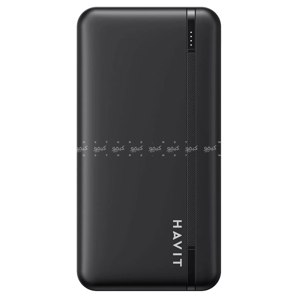 Havit PB90 Power Bank 2x USB + Micro + Type-C 22.5W 10000mAh - Black - Image 2