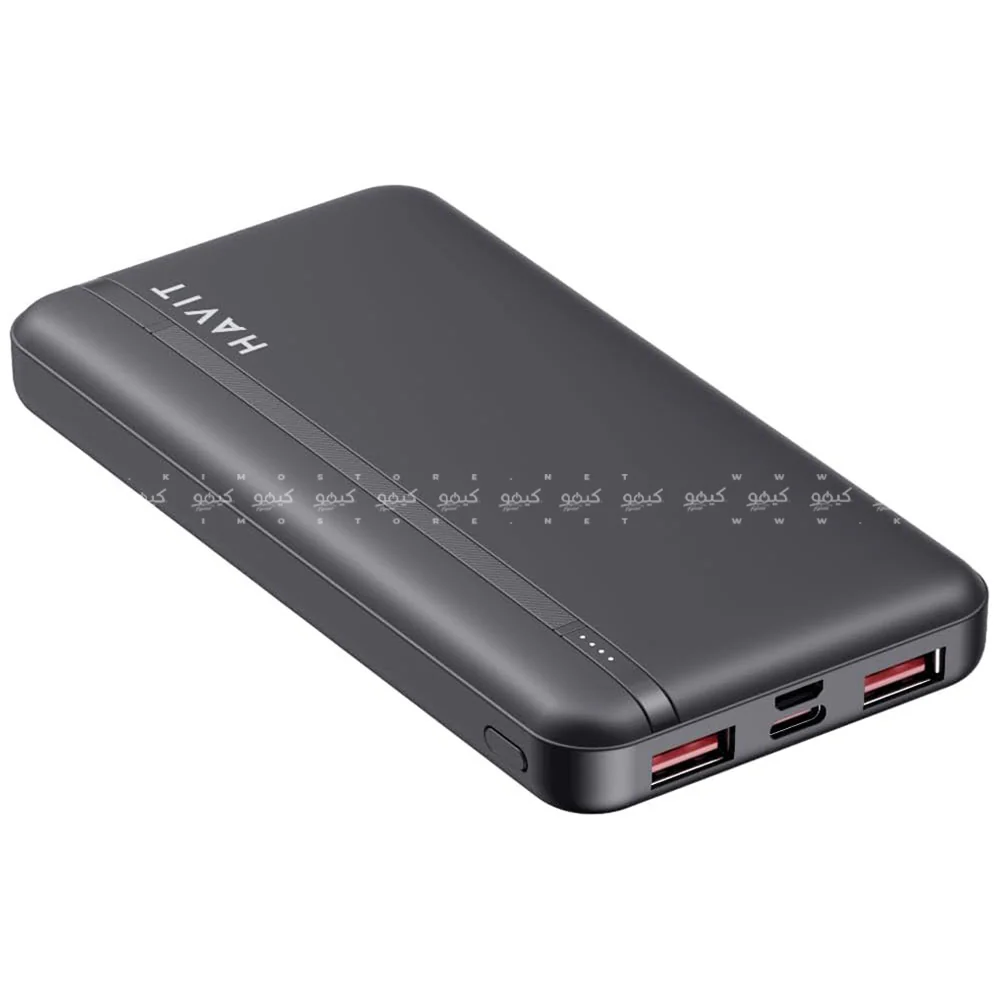 Havit PB90 Power Bank 2x USB + Micro + Type-C 22.5W 10000mAh - Black - Image 3