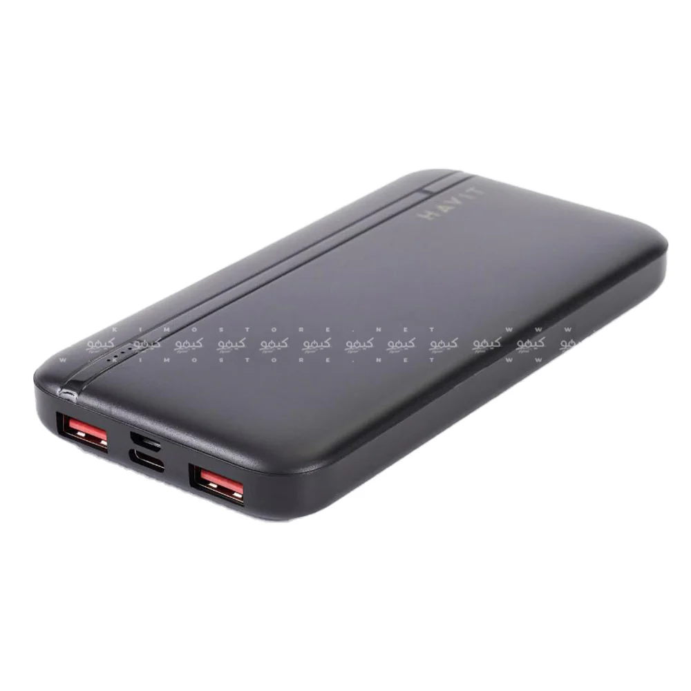Havit PB90 Power Bank 2x USB + Micro + Type-C 22.5W 10000mAh - Black - Image 4