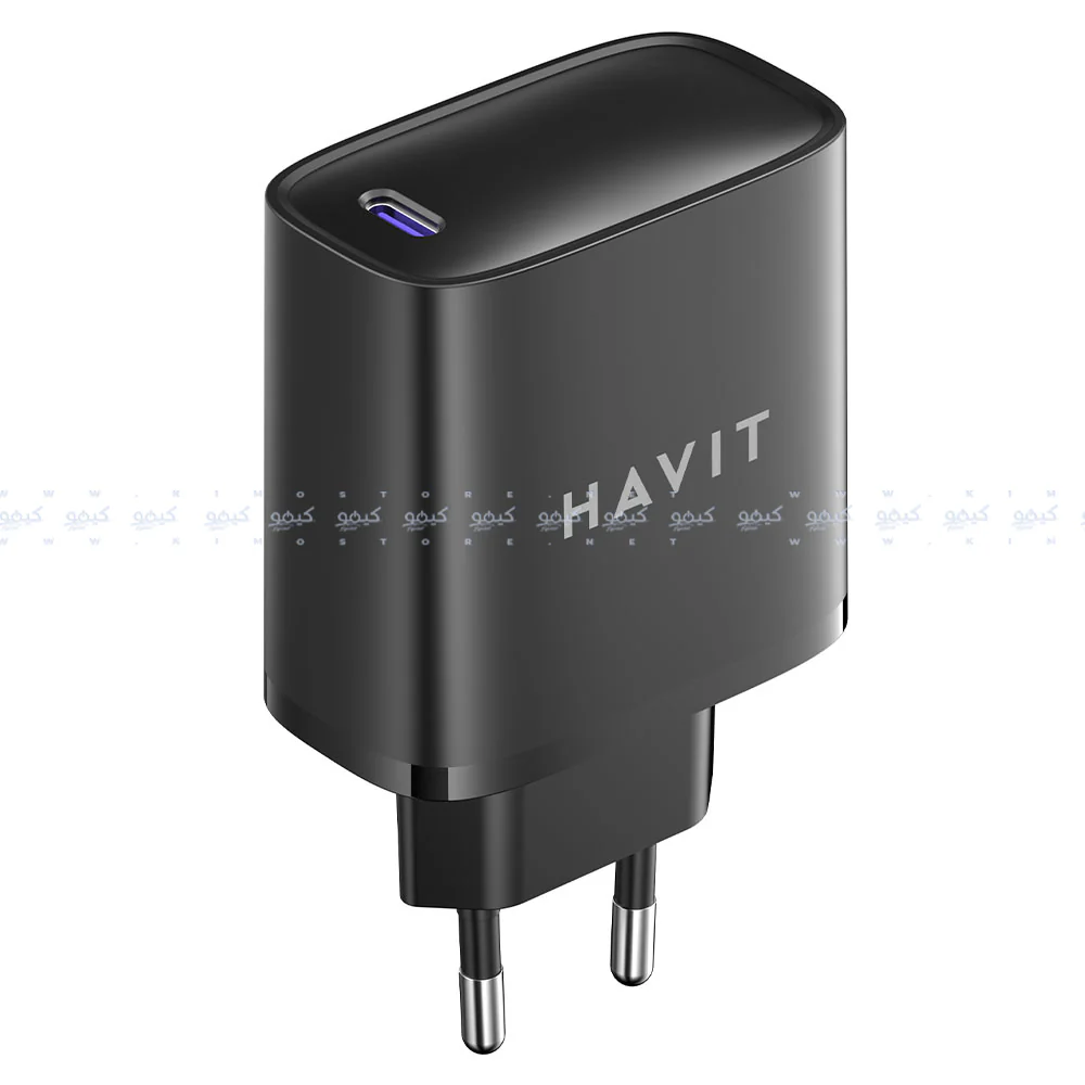 Havit UC46 Wall Charger Type-C 45W Fast Charging - Black - Image 2