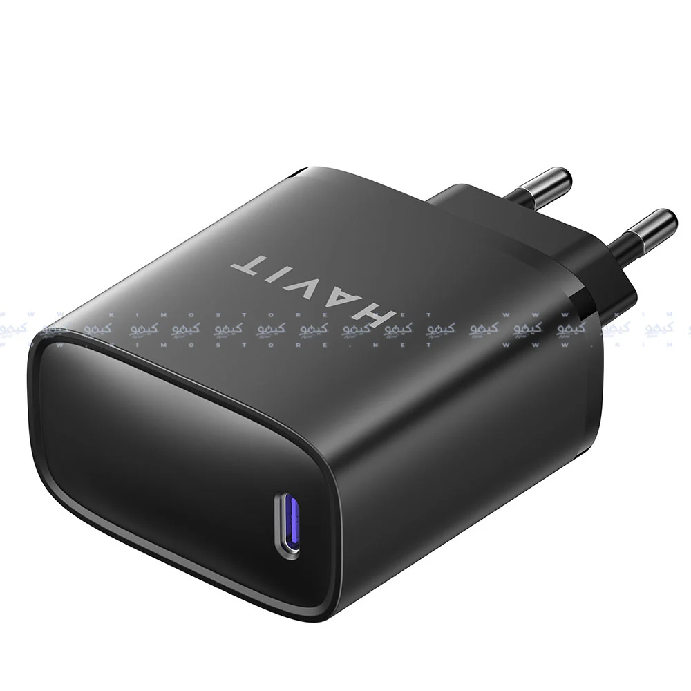 Havit UC46 Wall Charger Type-C 45W Fast Charging - Black - Image 3