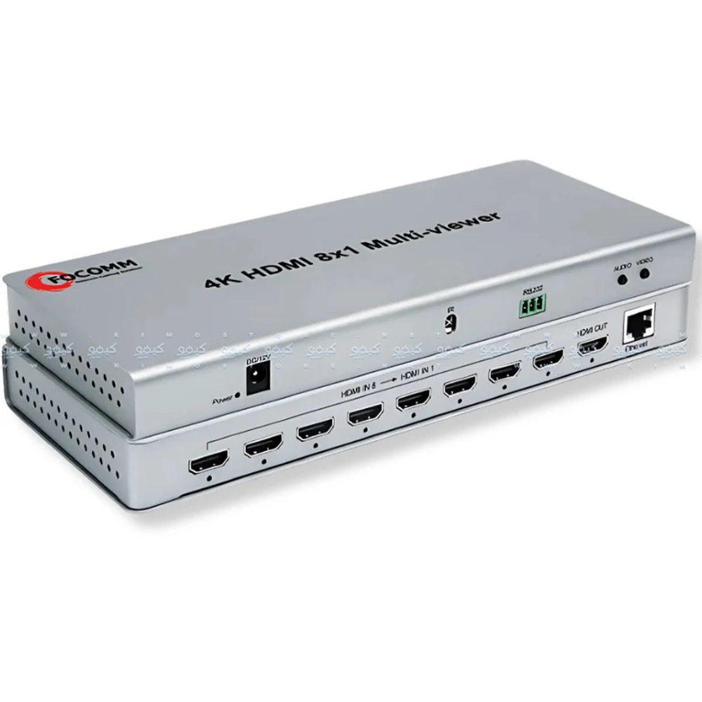 HDMI Switch 8x1 4K Multi-Viewer 8 Ports