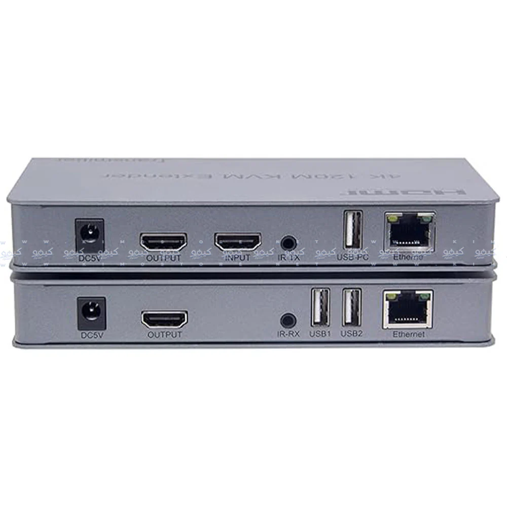 HDMI + USB Extender By Lan KVM 4K CAT5/5E/6/6A/7 120m - Image 2