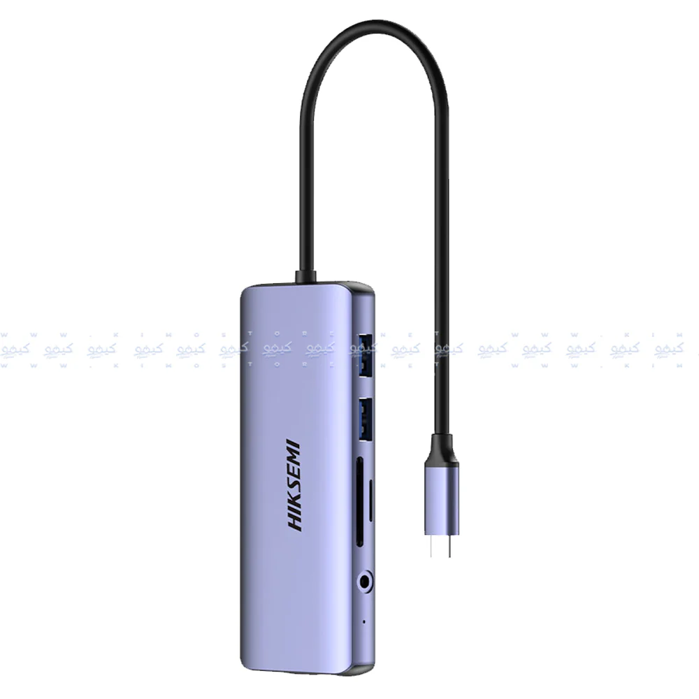 Hiksemi HS-HUB-DS11 11in1 Type-C 4K Multifunctional HUB Converter - Image 3