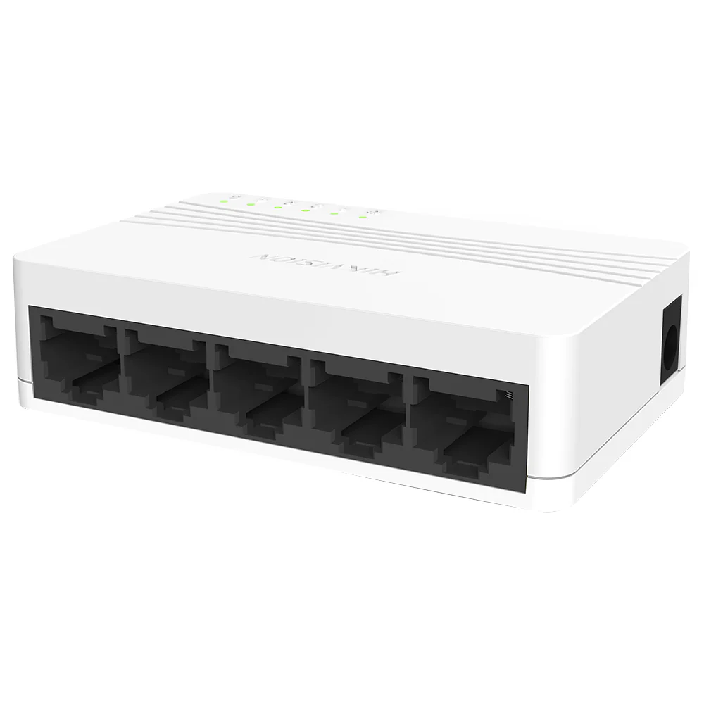Hikvision DS-3E0105D-E Unmanaged Desktop Switch 5 Ports 10/100Mbps