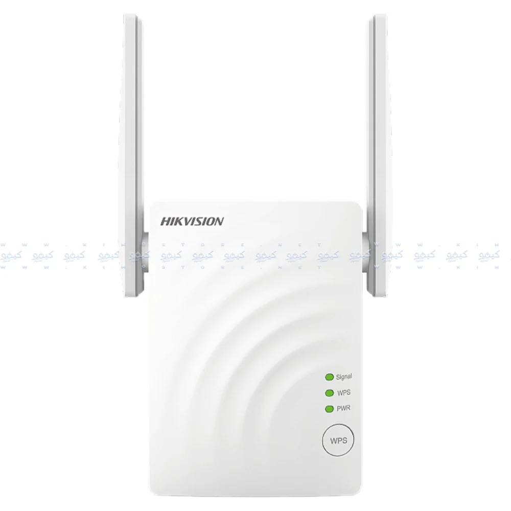 Hikvision DS-3WRE12C AC1200 Dual Band Wi-Fi Range Extender 1 Port 2 Antenna 1200Mbps
