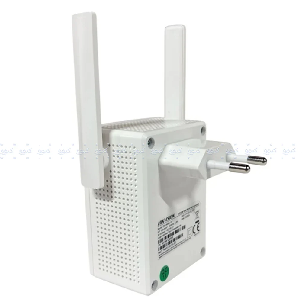 Hikvision DS-3WRE12C AC1200 Dual Band Wi-Fi Range Extender 1 Port 2 Antenna 1200Mbps - Image 2