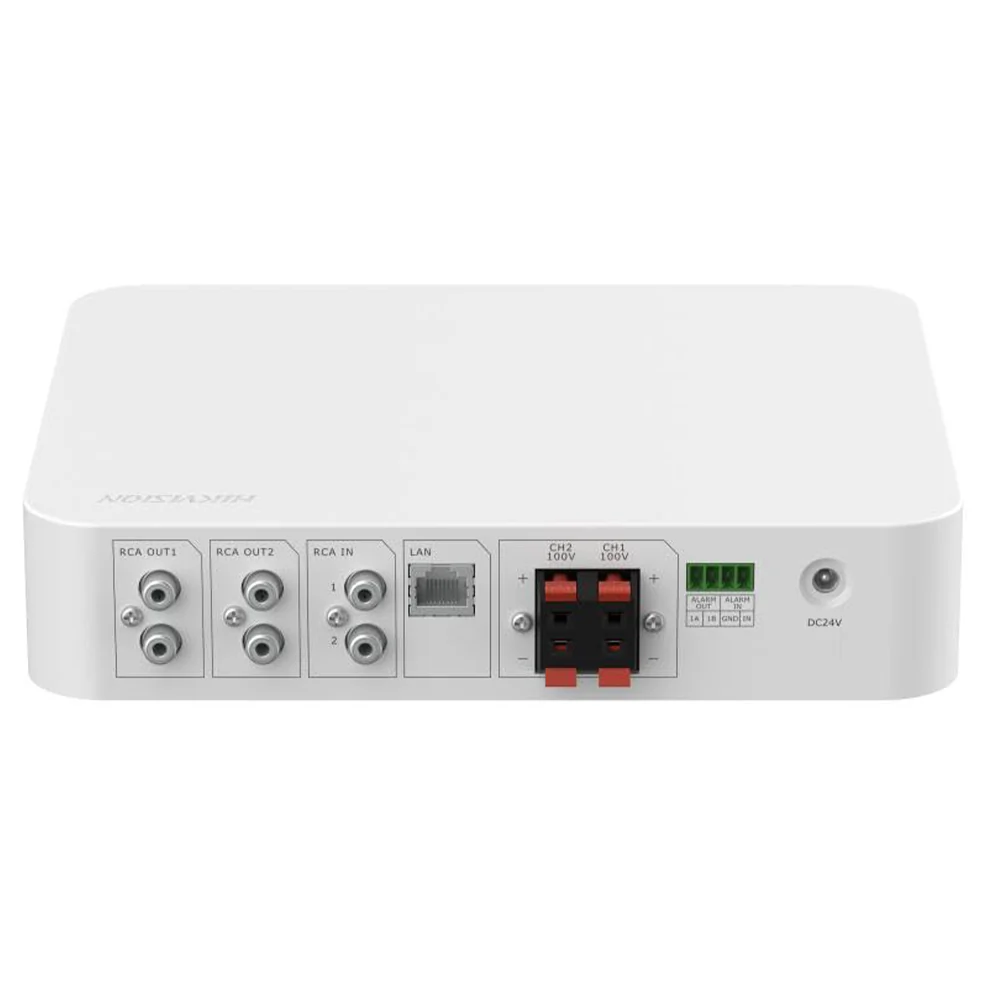 Hikvision DS-QAE1A80G1-VB 2-Zone Network Mixer Amplifier 80W - White - Image 4