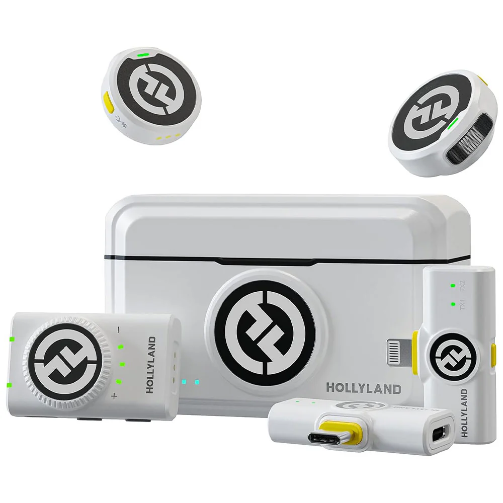 Hollyland LARK M2 Combo 3in1 2.4GHz Dual Channel Wireless Lavalier Microphone System (Local Warranty) - Image 20