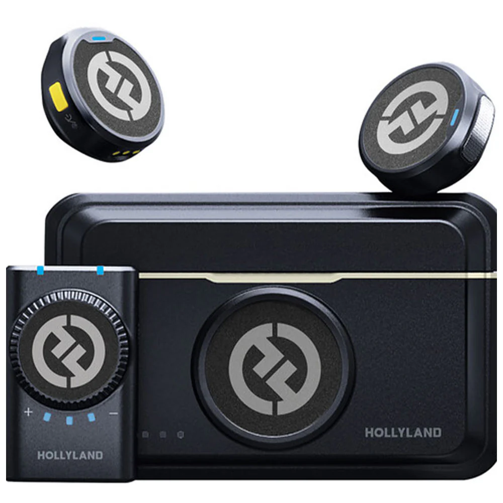 Hollyland LARK M2 Combo 3in1 2.4GHz Dual Channel Wireless Lavalier Microphone System (Local Warranty) - Image 3