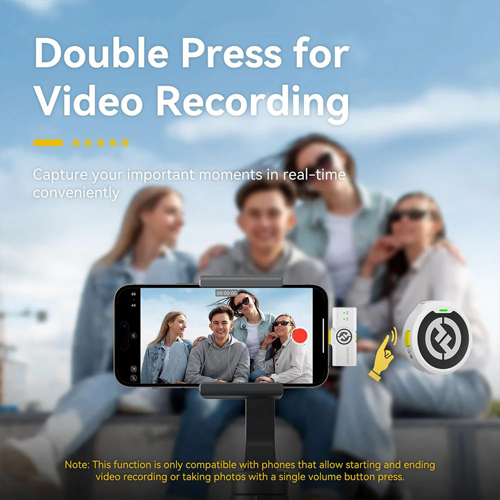 Hollyland LARK M2 Combo 3in1 2.4GHz Dual Channel Wireless Lavalier Microphone System (Local Warranty) - Image 45