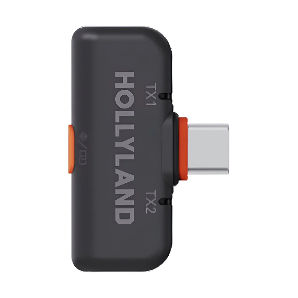 Hollyland LARK M2S Combo 3in1 2.4GHz Dual Channel Wireless Lavalier Microphone System (Local Warranty) - Black - Image 3