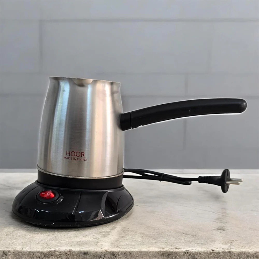 Hoor Stainless Steel Turkish Coffee Maker 1000W - Image 6