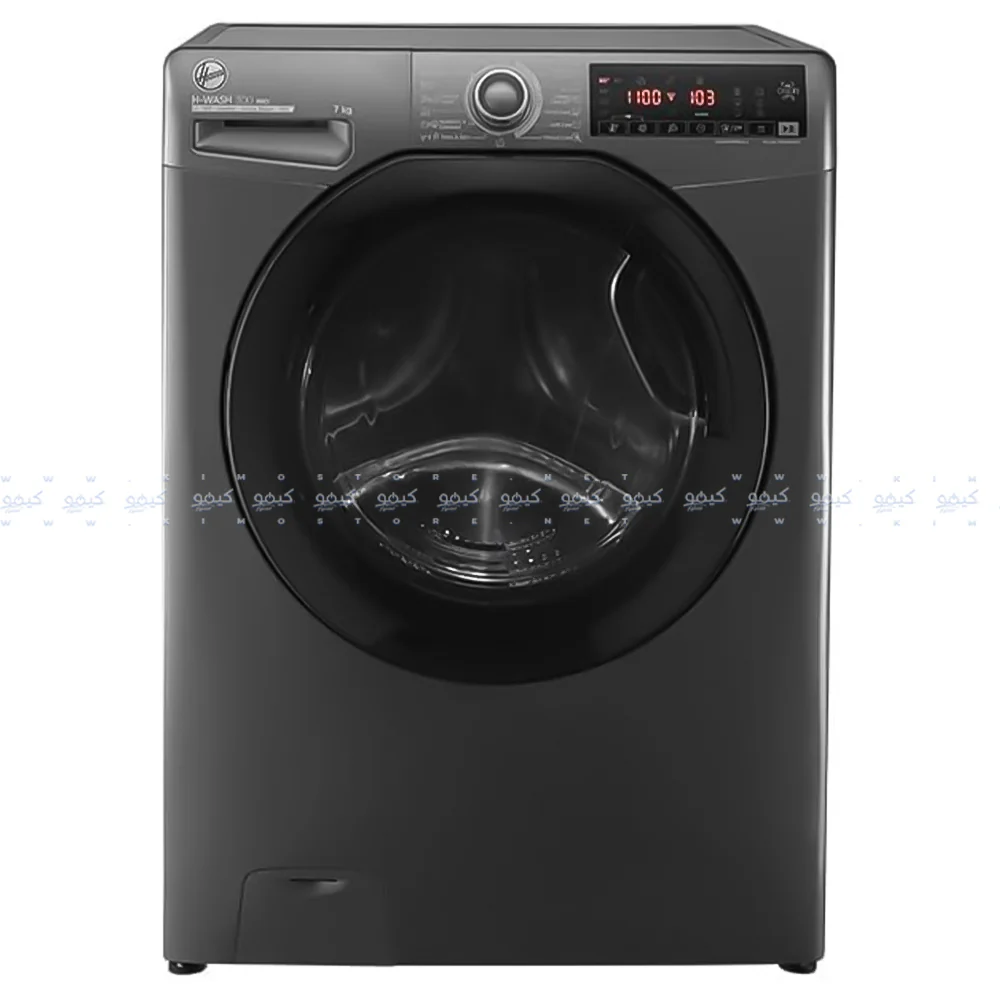 Hoover Front Load Fully Automatic Washing Machine Inverter H3WS17TMF3R-ELA 7Kg - Silver