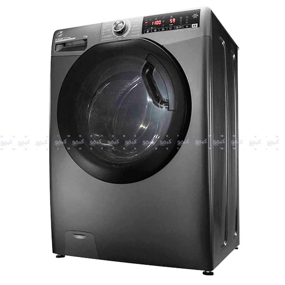Hoover Front Load Fully Automatic Washing Machine Inverter H3WS17TMF3R-ELA 7Kg - Silver - Image 3