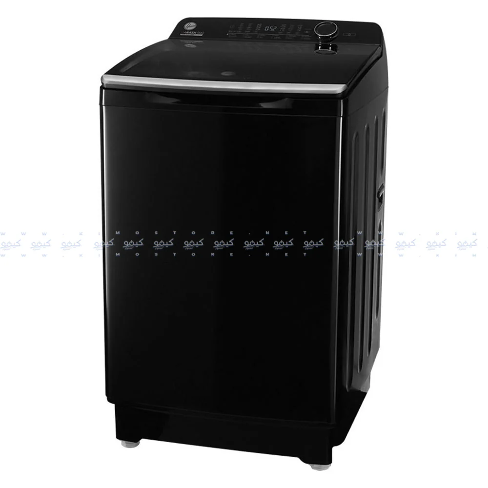 Hoover Top Load Automatic Washing Machine DDM Inverter Pump HWH-TLD12DBK 12Kg - Black - Image 2