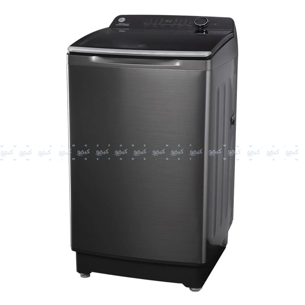 Hoover Top Load Automatic Washing Machine Pump HWH-TLN12DSL 12Kg - Silver - Image 2
