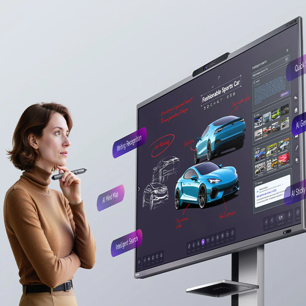 Horion 75M6Apro V2 75 inch 4K AI Smart Interactive Panel Display - Image 3