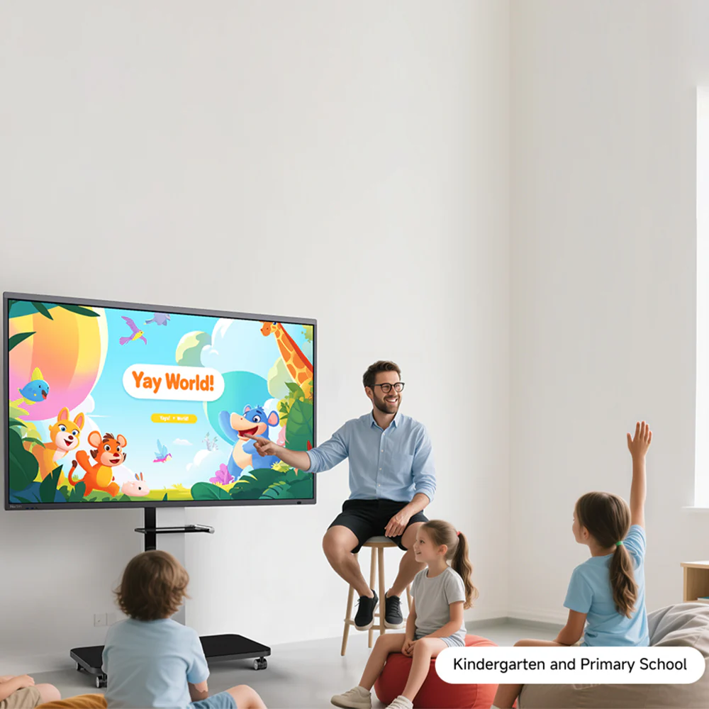 Horion 86K7A 86 inch 4K AI Smart Interactive Panel Display - Image 11