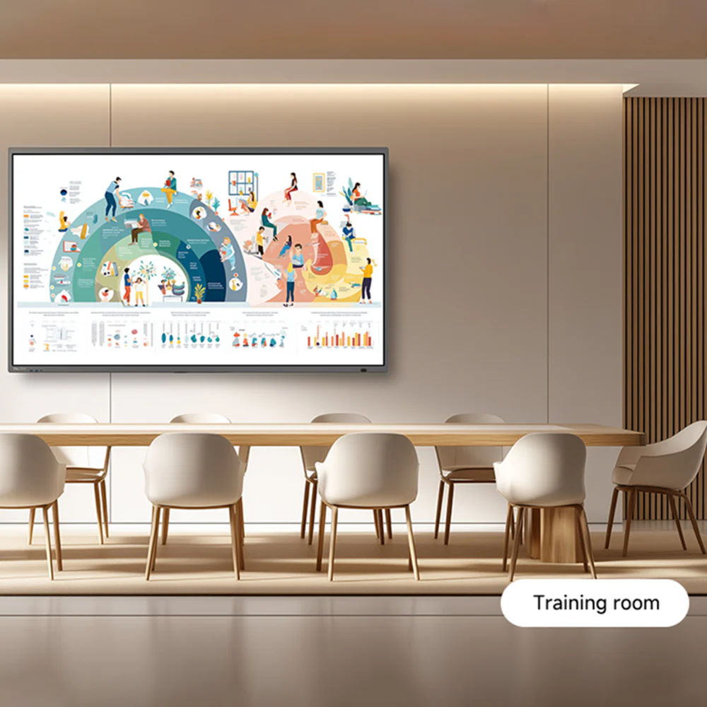 Horion 86K7A 86 inch 4K AI Smart Interactive Panel Display - Image 8