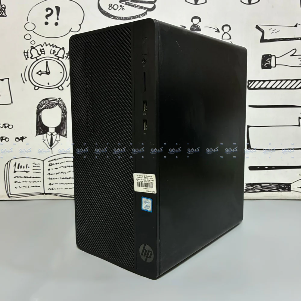 HP 290 G2 MT Tower PC (Intel Core i3-8100 - 8GB DDR4 - No Hard - Intel UHD Graphics) Original Used - Image 3