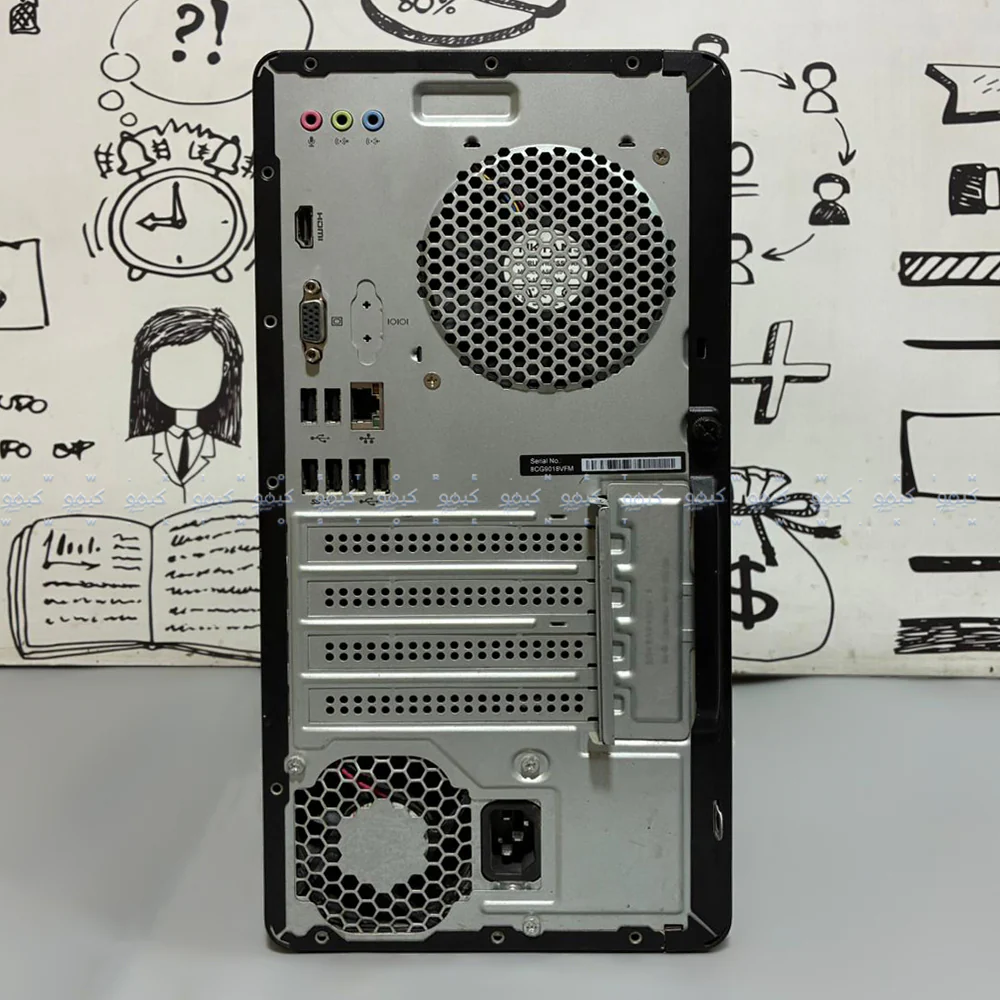 HP 290 G2 MT Tower PC (Intel Core i3-8100 - 8GB DDR4 - No Hard - Intel UHD Graphics) Original Used - Image 4