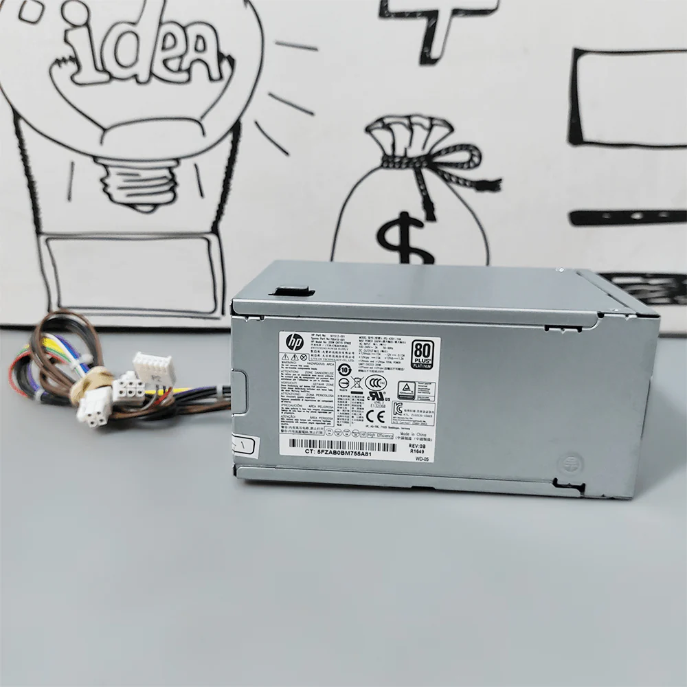 HP 800 / 600 G2 PC Desktop Power Supply 200W (Original Used) - Image 4