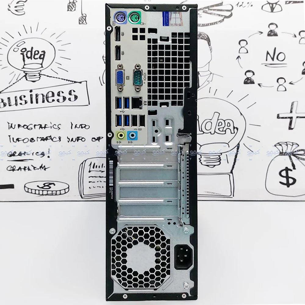 HP EliteDesk 705 G3 SFF Desktop PC (AMD Pro A12-8870 - 8GB DDR4 - No Hard - AMD Radeon R7 Graphics) Original Used - Image 4