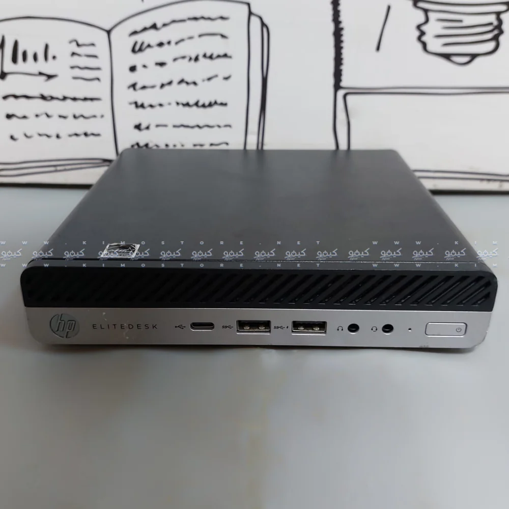 HP EliteDesk 705 G4 35W DM Desktop Mini PC (AMD Ryzen 3 PRO 2200GE - 8GB DDR4 - No Hard - AMD Radeon Vega 8) Original Used - Image 2