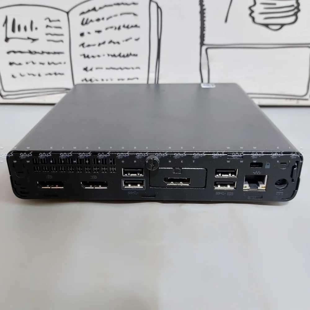 HP EliteDesk 705 G4 35W DM Desktop Mini PC (AMD Ryzen 3 PRO 2200GE - 8GB DDR4 - No Hard - AMD Radeon Vega 8) Original Used - Image 3