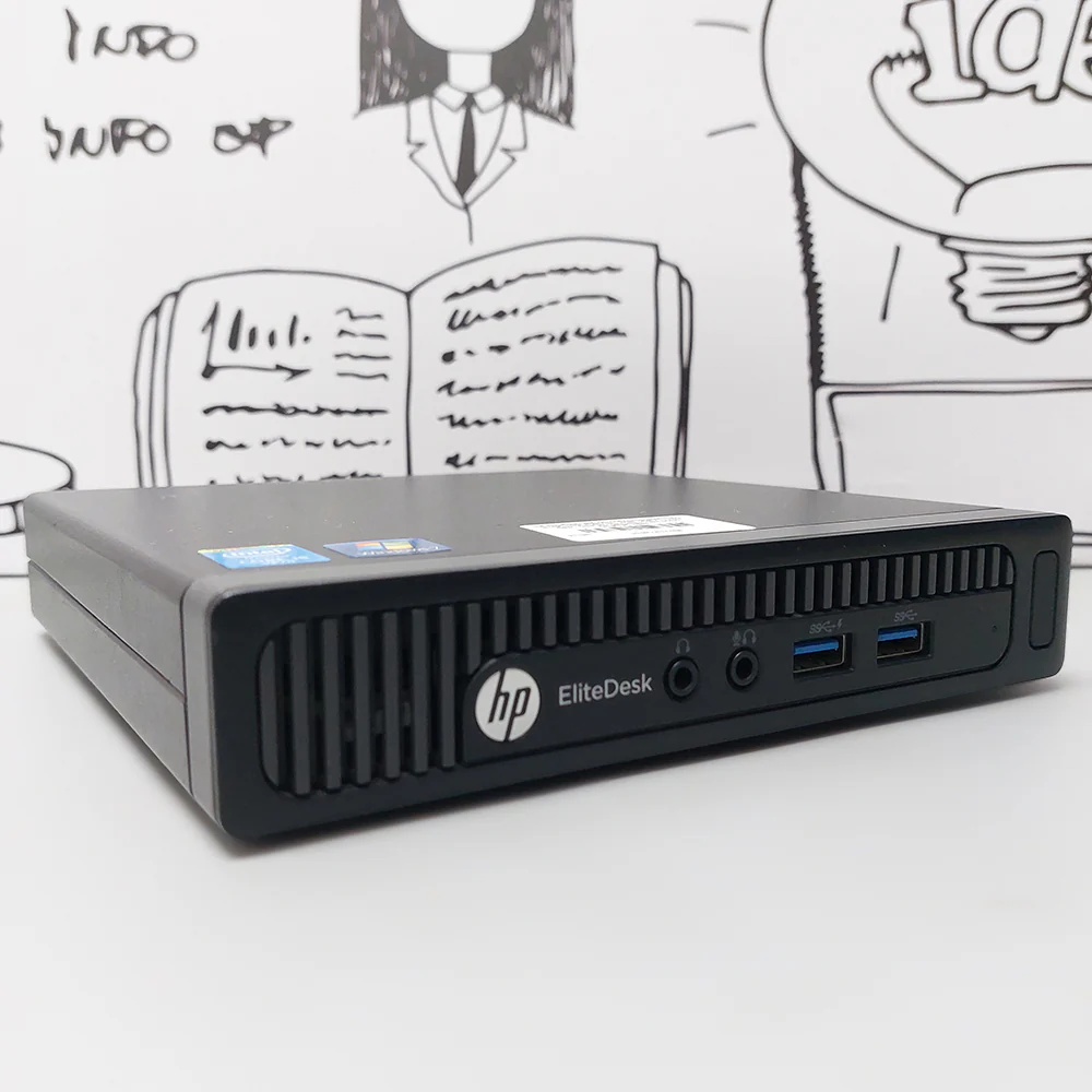 HP EliteDesk 800 G1 DM Desktop Mini PC (Intel Core i5-4590T - 8GB DDR3 - No Hard - Intel HD Graphics) Original Used - Image 4
