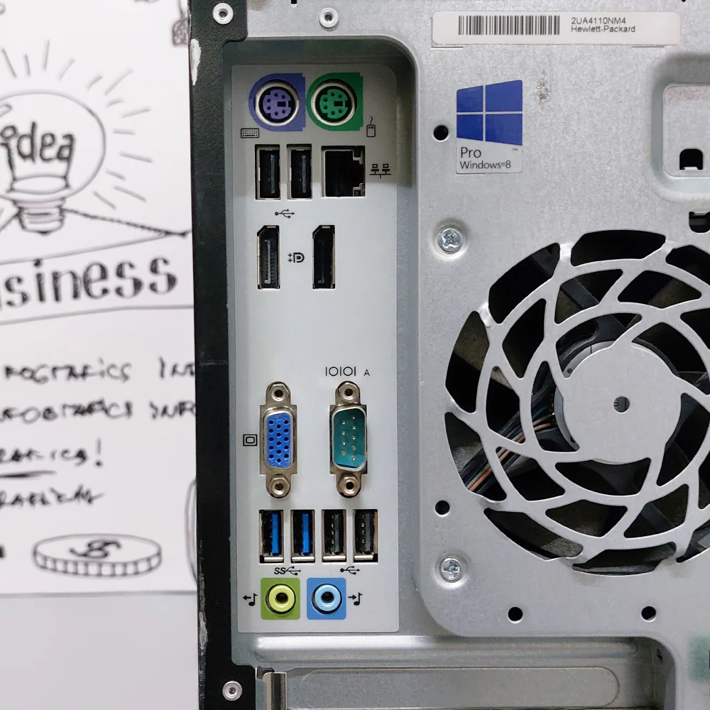 HP EliteDesk 800 G1 Tower PC (Intel Core i5-4570 - 4GB DDR3 - No Hard - Intel HD Graphics) Original Used - Image 5